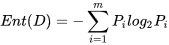 熵计算公式